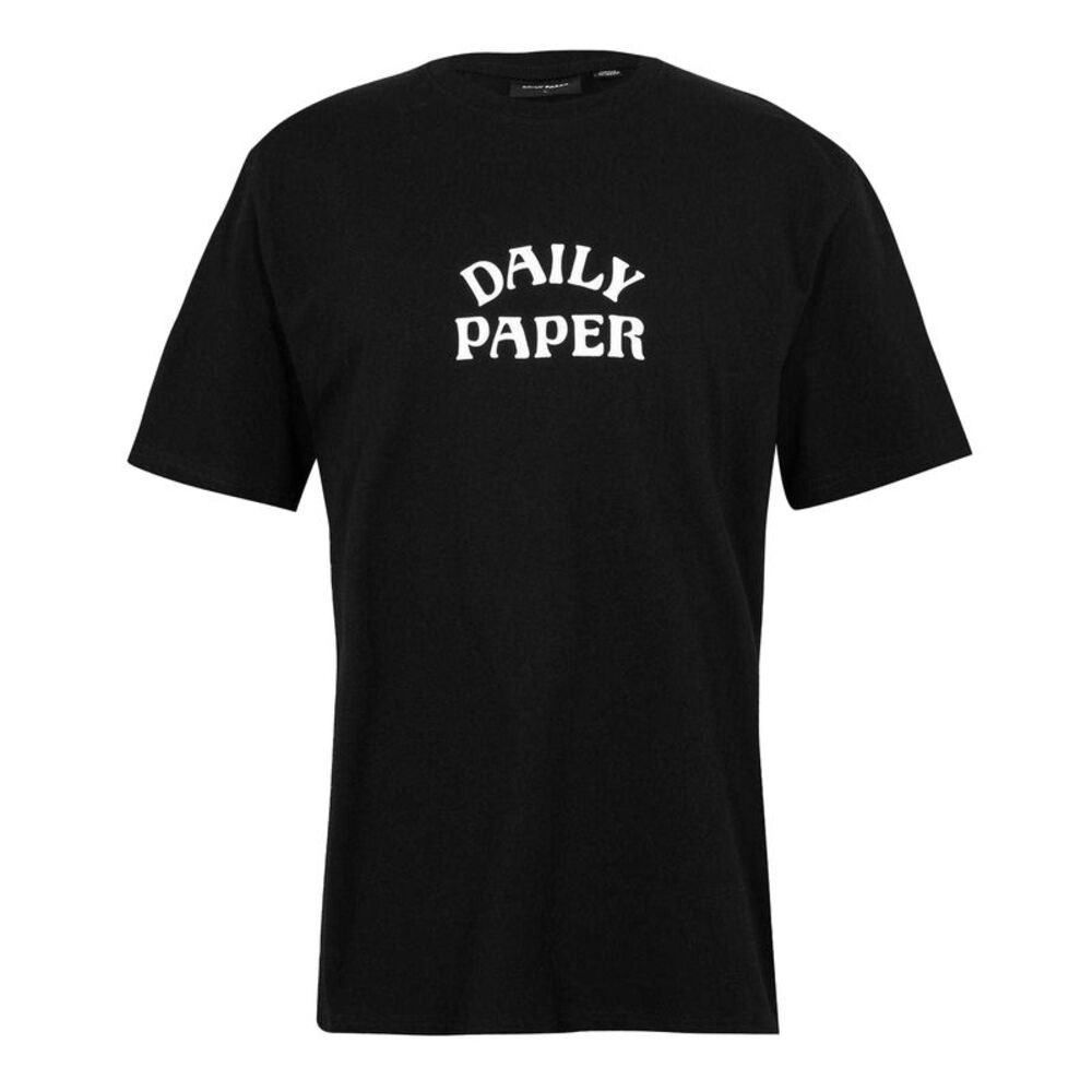 Daily Paper Mens Logo T-Shirt / Black